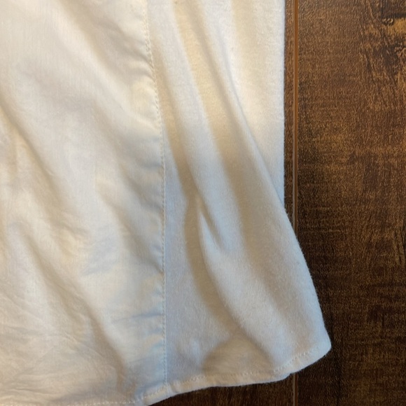 White Blouse Gold Buttons Size Small - Picture 4 of 6